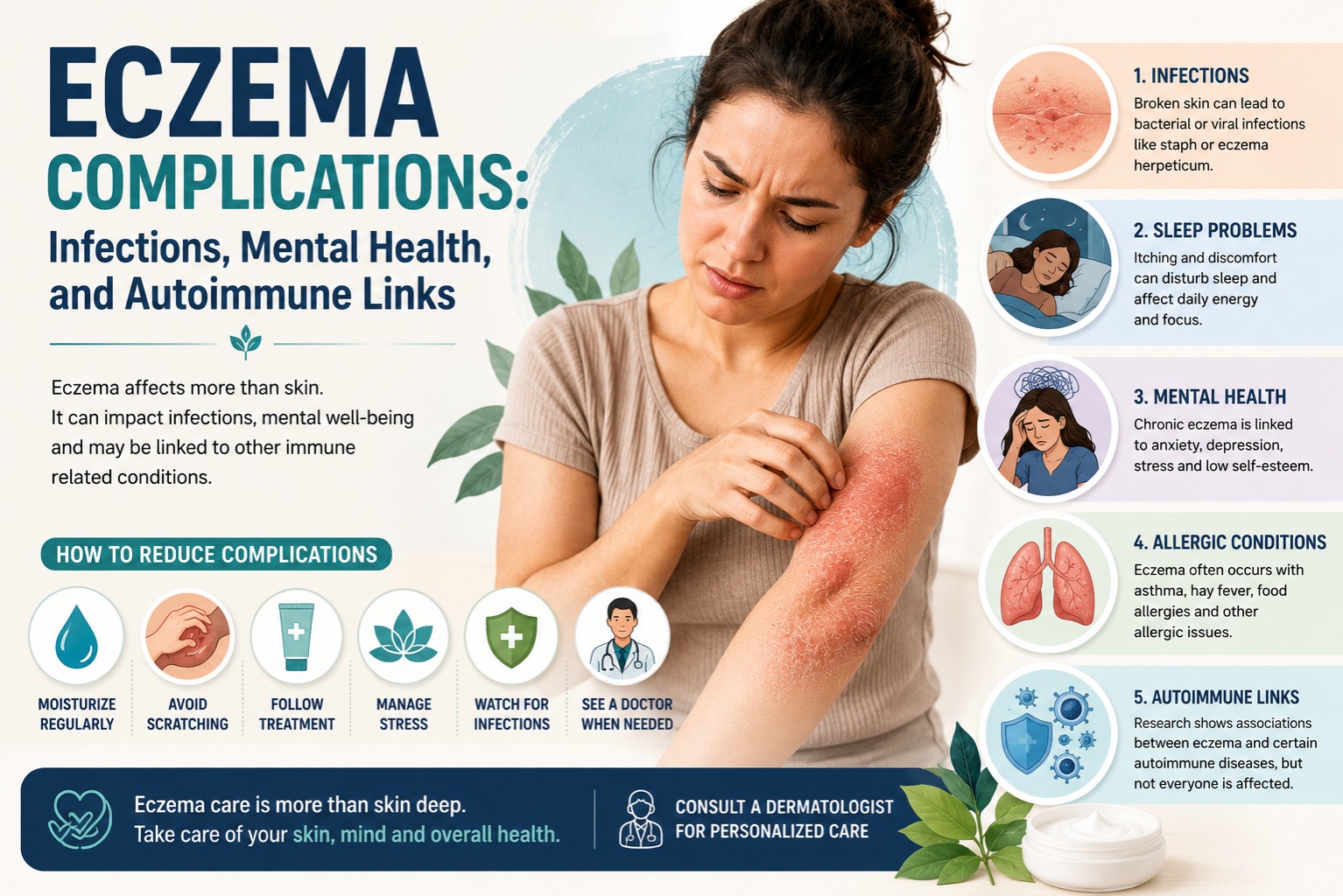 Eczema Complications: Infections, Mental Health, and Autoimmune Links