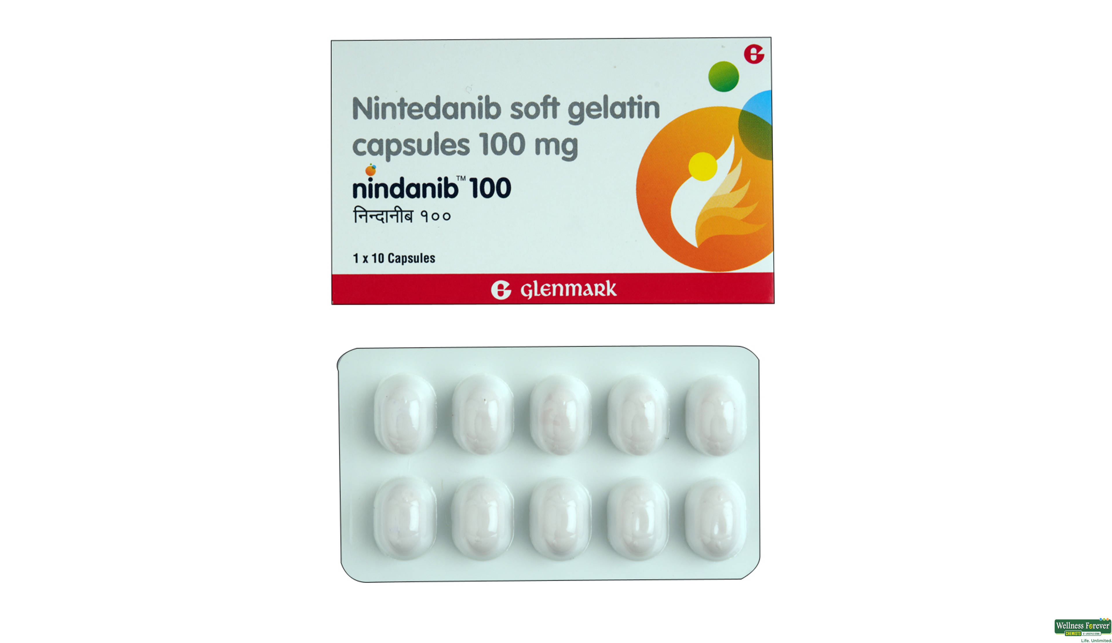 Nindanib 100mg Capsule