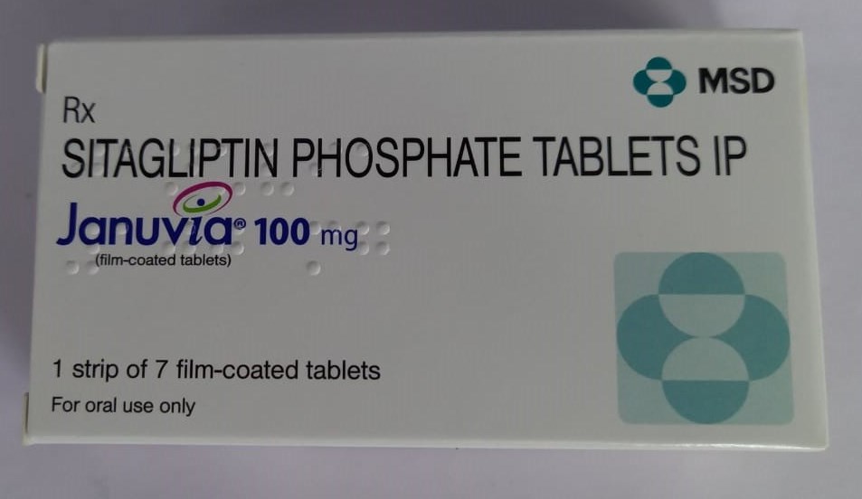 Januvia 100mg Tablet
