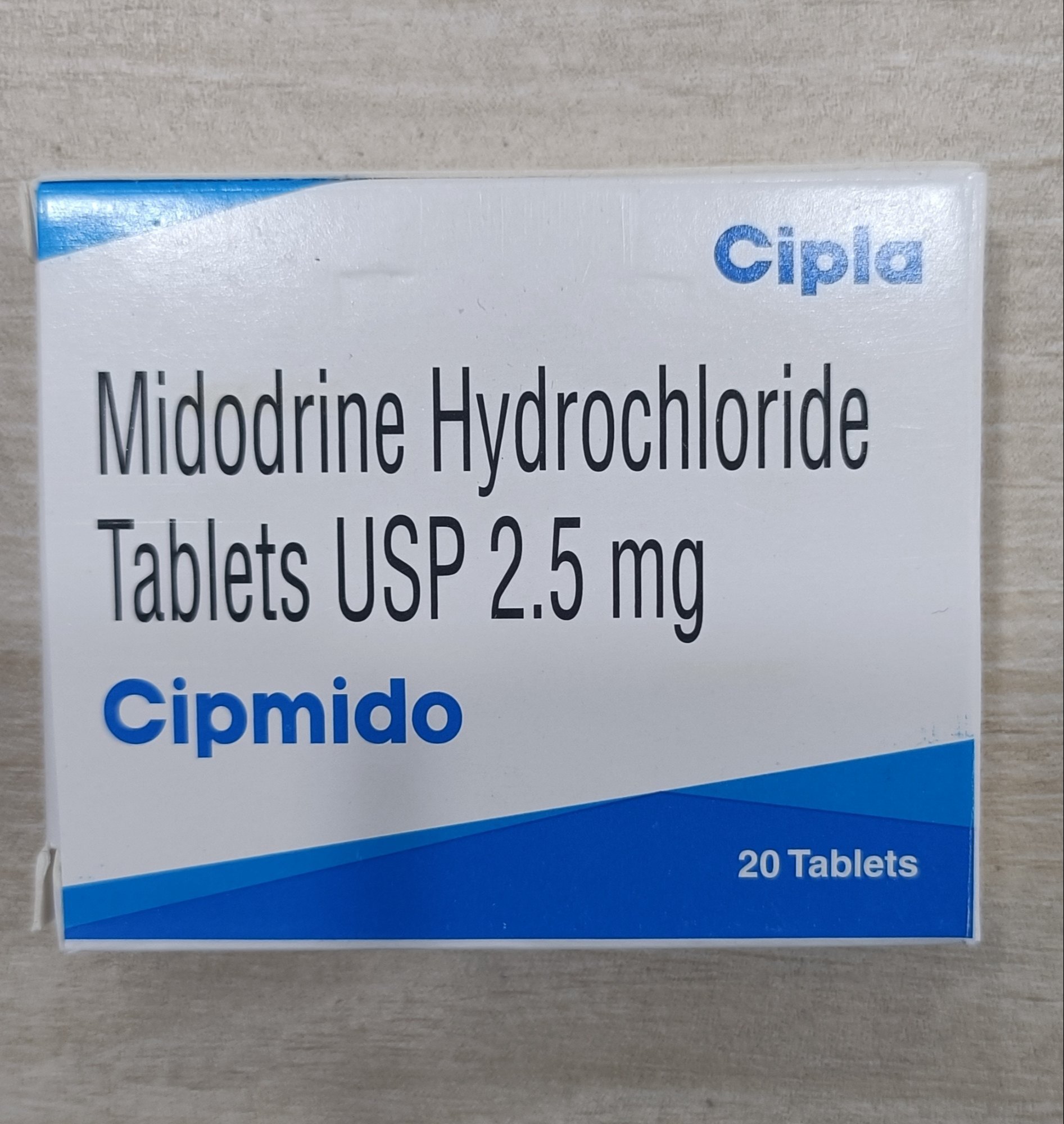 Cipmido 2.5mg Tablet