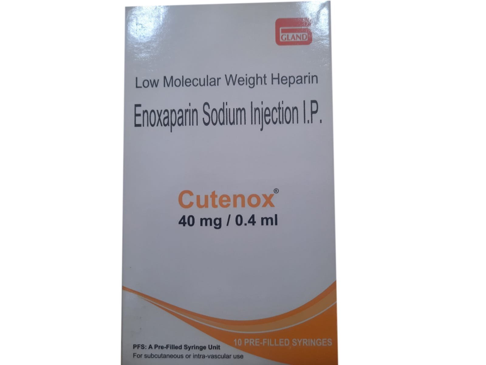 Cutenox 40mg Injection